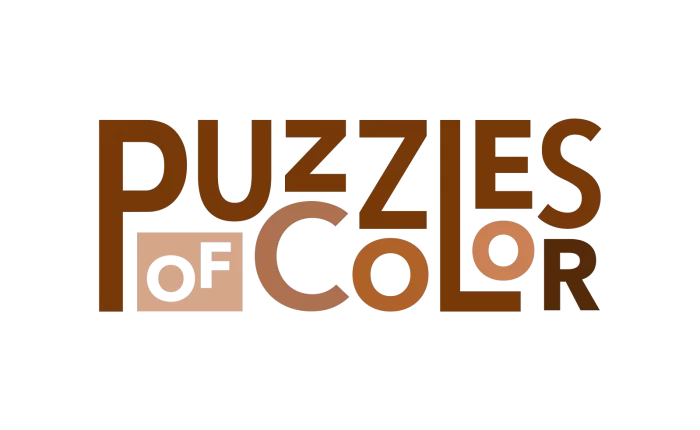 Poster saying puzzles of color
