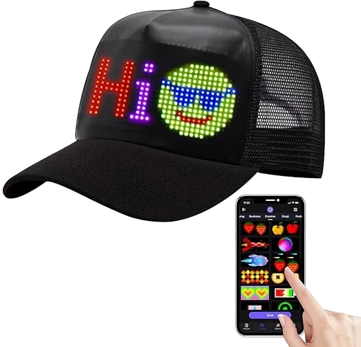 LED Message Hat