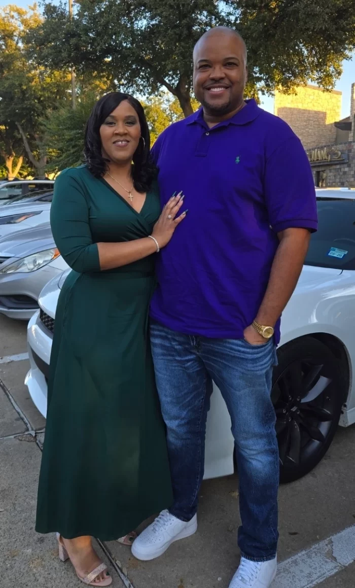 Celeste Sneeze discussing 2026 expansion plans for the Network satellite food pantry in Richardson.