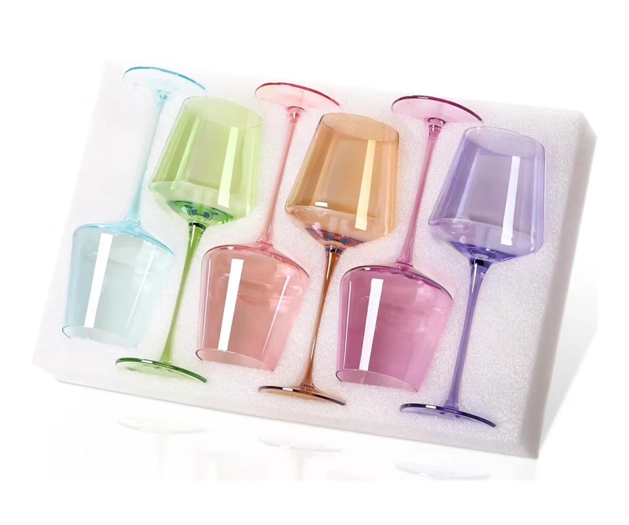 Colored Wine glasses
